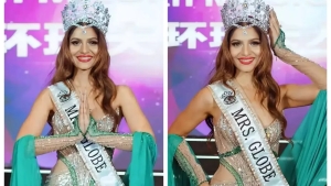 Mrs. Globe International-2025 go‘zallik toji hindistonlik Anurada Gargga nasib etdi