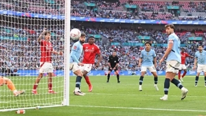 Angliya kubogi. "Manchester Siti" "Nottingem Forest"ni mag‘lub etib, finalga chiqdi (video)