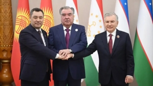 O‘zbekiston, Qirg‘iziston va Tojikiston prezidentlari Xo‘jandda uchrashdi