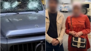 “Gelik” oynasini sindirib, video olgan er-xotinlar uzr so‘rab chiqdi