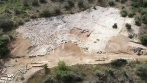 Gretsiyaning Lefkada orolida qadimgi yunon teatri qoldiqlari topildi