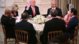 Donald Tramp Oq uyda iftorlik tashkil qildi (video)