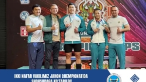 Perudagi jahon chempionatida yurtimiz vakillari yana podiumda