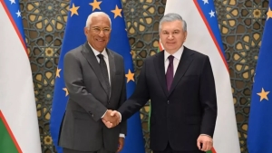 Prezident Shavkat Mirziyoyev Yevropa kengashi rahbari bilan uchrashdi
