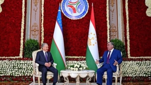 Shavkat Mirziyoyev va Emomali Rahmon o‘rtasida uchrashuv o‘tkazildi