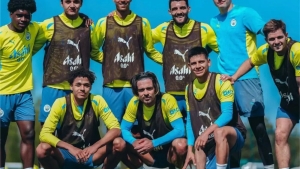 "Manchester Siti" futbolchilari "Aston Villa"ga qarshi o‘yinga tayyorgarlik ko‘rmoqda