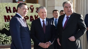 O‘zbekiston, Tojikiston va Qirg‘iziston davlat rahbarlari Xo‘jand qal’asini tomosha qildi
