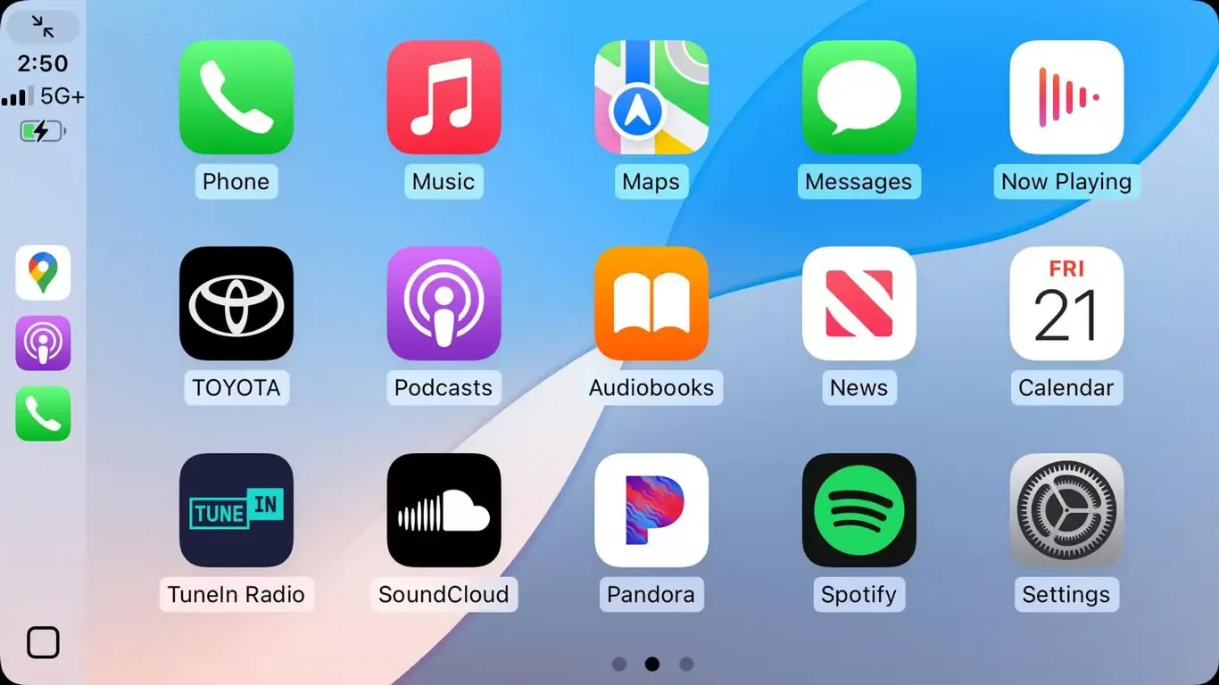 iOS 18.4 beta CarPlay interfeysini yaxshiladi