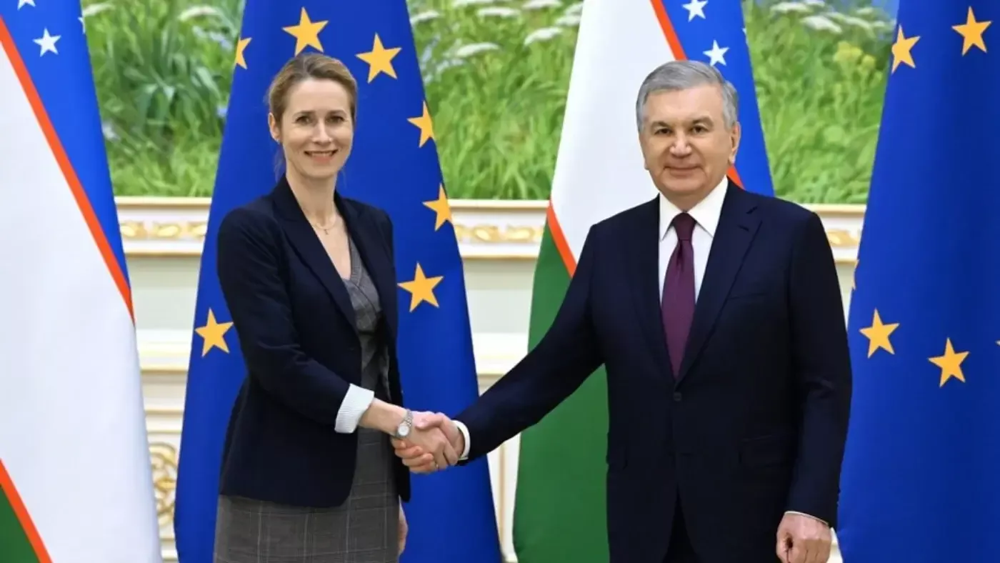 Shavkat Mirziyoyev Kaya Kallasni qabul qildi: ma’lumotlar