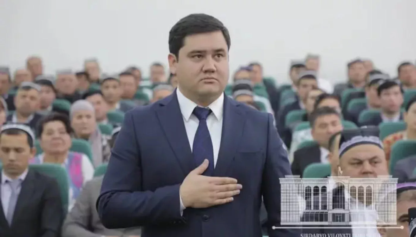Sirdaryo tumaniga yangi hokim tayinlandi