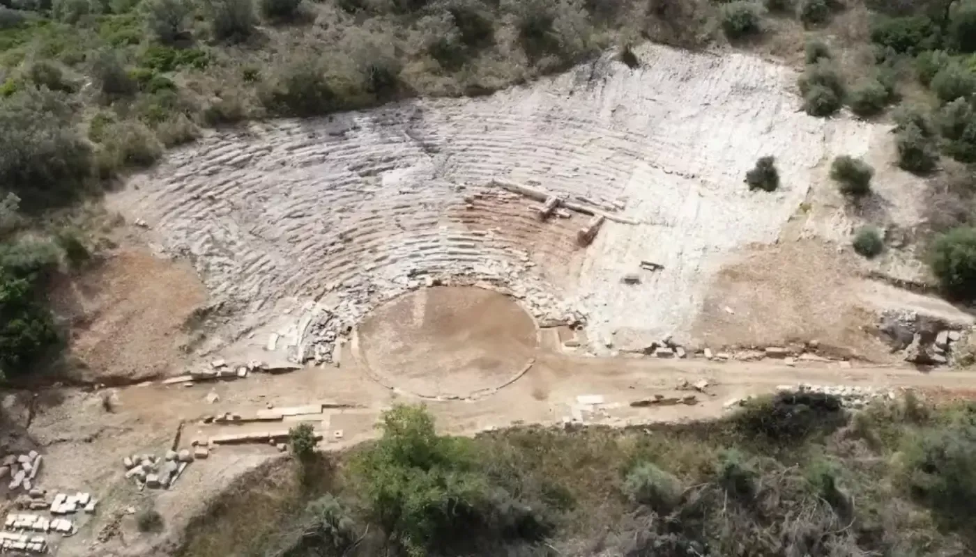 Gretsiyaning Lefkada orolida qadimgi yunon teatri qoldiqlari topildi