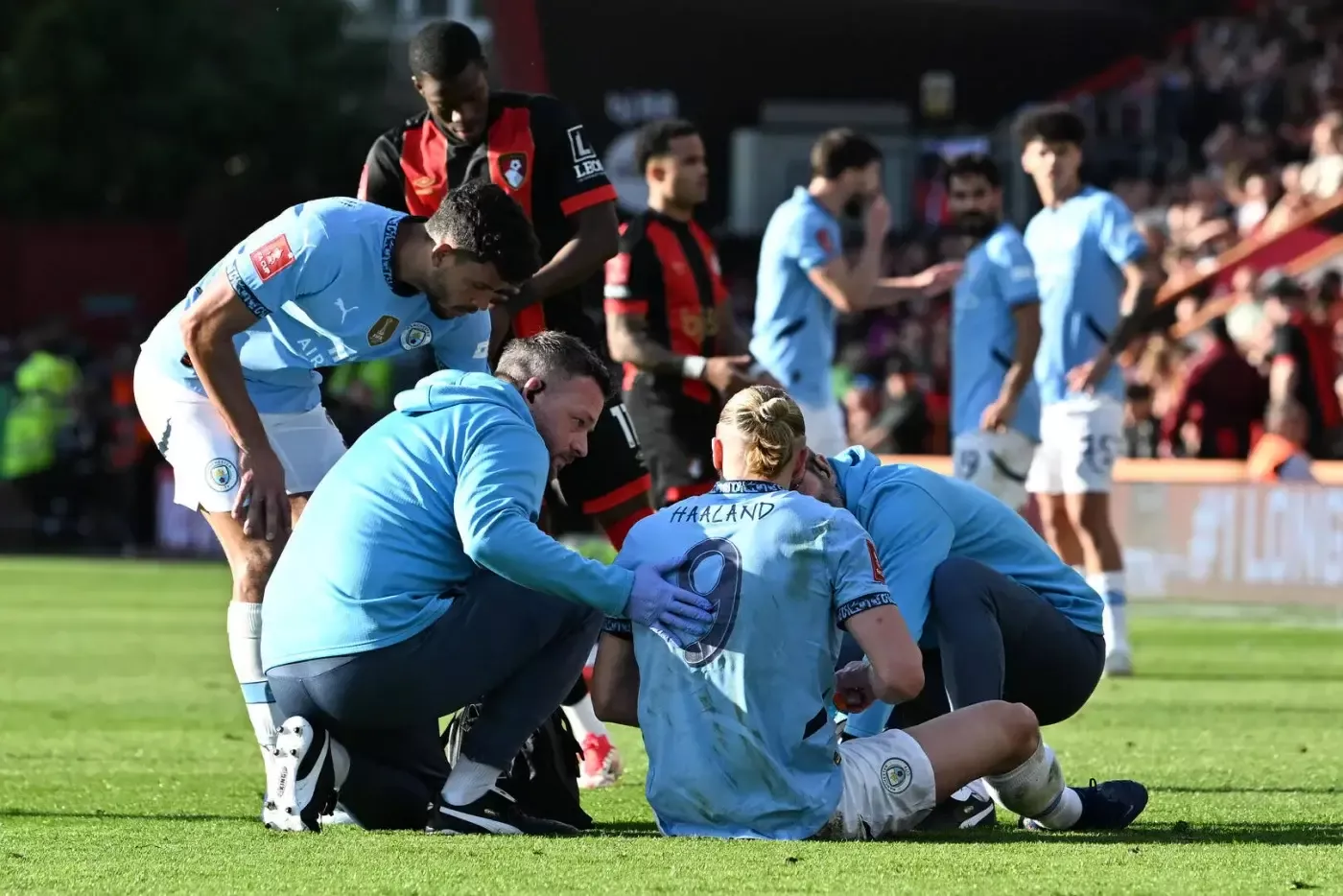 "Manchester Siti" hujumchisi Erling Xoland uchun mavsum yakunlandi