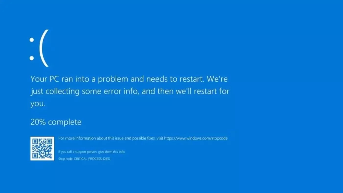 Microsoft “o‘lim ekrani”dan voz kechmoqda