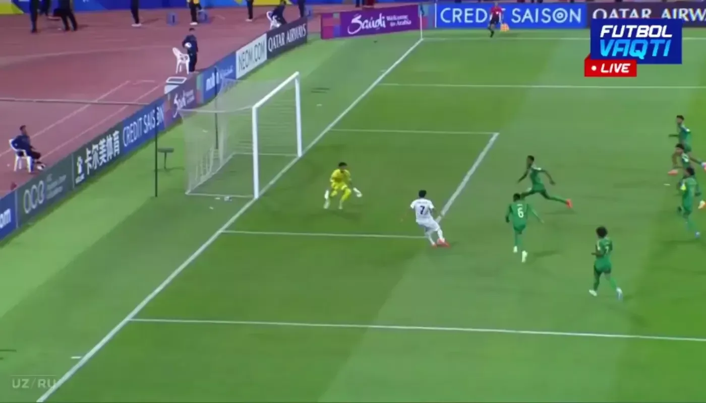 U-17 Osiyo kubogi. O‘zbekiston - S.Arabistoni 9 kishi bo‘lib 2:0 (gollar videosi)