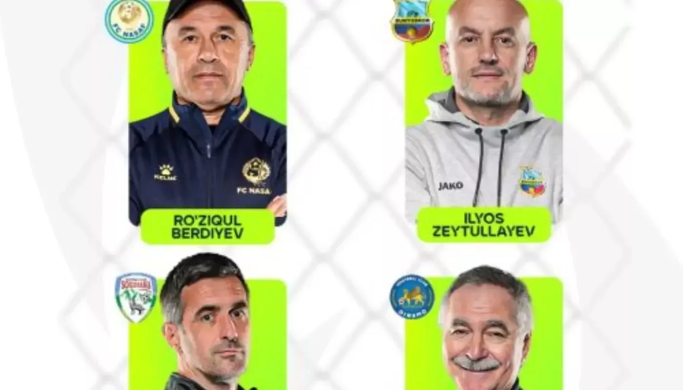Superligada aprel oyining eng yaxshi murabbiyi kim bo‘ladi?